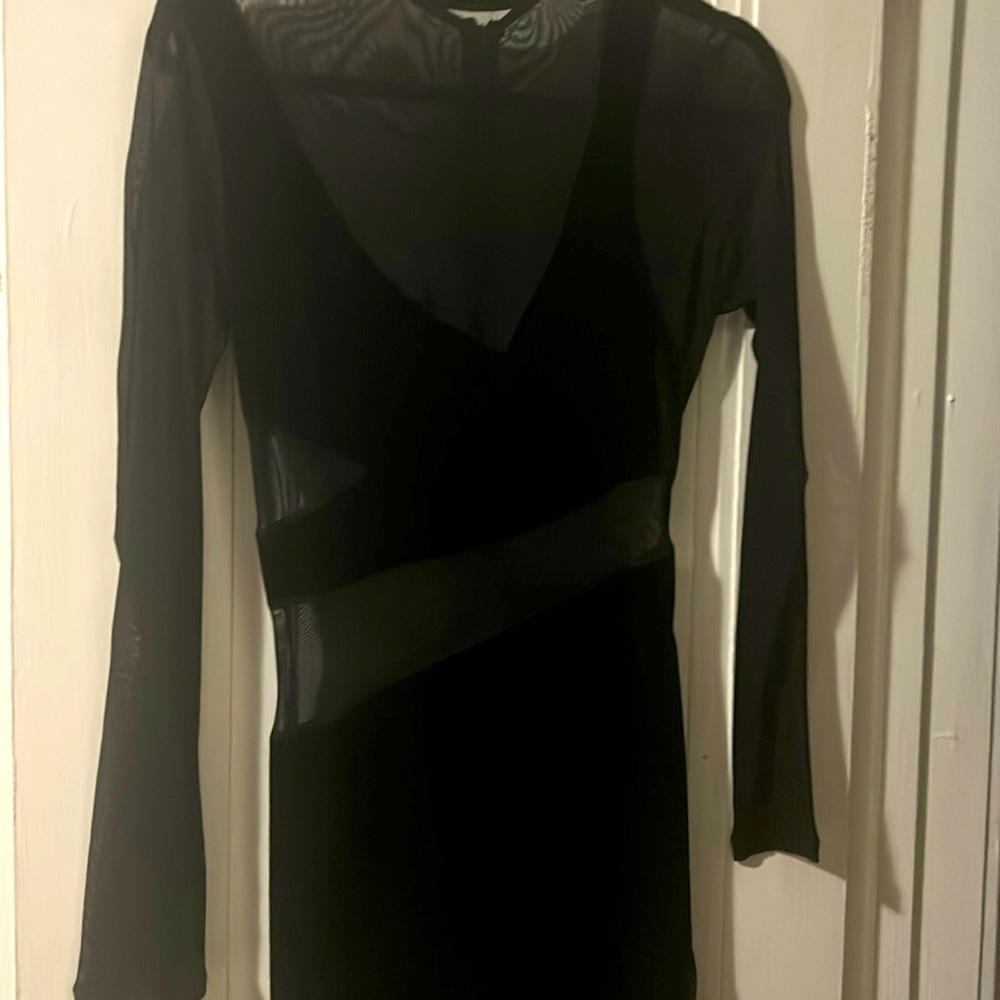 Mesh velour romper worn once
